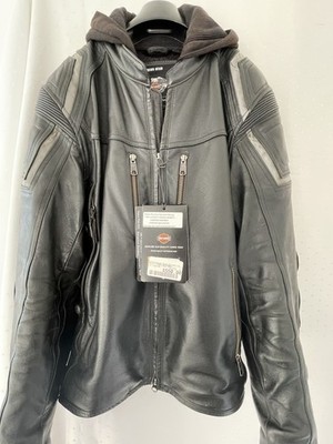 Original Harley Davidson Motorradjacke aus Leder Gr.L