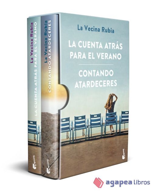 Estuche La Vecina Rubia (La cuenta atrás para el verano + Contando atardeceres)