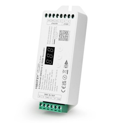 Miboxer D3-CX DMX512 3-Channel LED Strip Controller | CV Decoder RDM