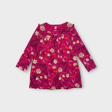 Tea Collection Floral Pattern Long Sleeve Dress