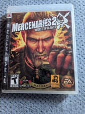 Mercenaries 2 World In Flames Playstation 3 Game No Booklet EXCELLENT 
