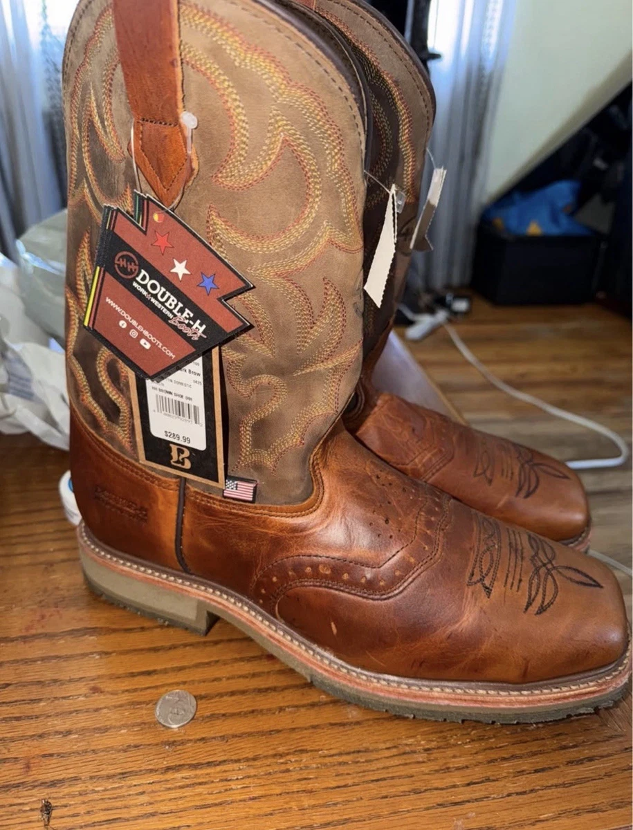 未使用 DOUBLE H BLAND ジャンプブーツ 8E ARMY 25+ Double-H Boots Western for Men for sale | Updated Oct 2026