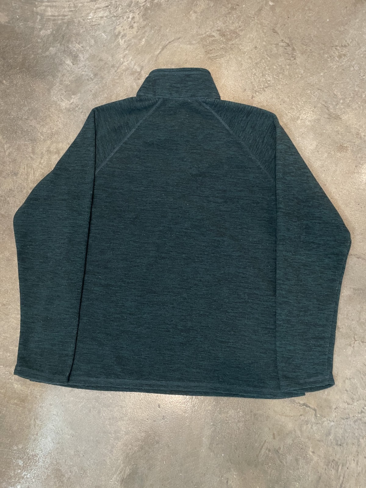 Eddie Bauer Fleece 1/4 Zip Pullover Women L Blue Green Hiking Outdoor Casual thumbnail 9