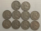 Franklin Half Dollar Roll of 20 Coins - $10 face - 90% Silver