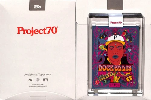 2021 TOPPS PROJECT 70 #744 DOCK ELLIS - PITTSBURGH PIRATES - BRITTNEY PALMER