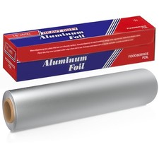 Aluminum Foil Roll 18x 500 feet 1 Pack - Aluminum Foil Heavy-Duty, Commercial