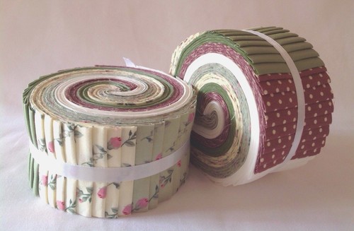Rotoli di gelatina larghi 44 pollici, quarti grassi, quadrati patchwork tessuto di cotone (JR21) - Foto 6 di 6