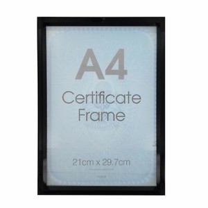 NEW A4 CERTIFICATE PHOTO PICTURE FRAMES GOLD SILVER BLACK POSTER FRAMING