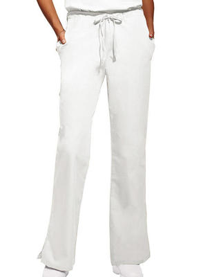 Cherokee Workwear Flare Leg Drawstring Pants Wine 4101 WINW Cherokee Workwear Flare Leg Drawstring Pants Wine 4101 WINW