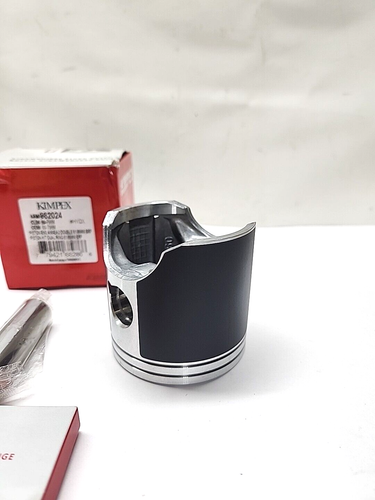 Kimpex High Performance Piston Kit 81.852 Std Bore PTFE For BRP-799cc Snowmobile - Picture 3 of 6