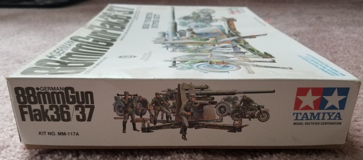 88mm ガンファンク　36/37 88mm ガンファンク 36/37 Flak 36-37 88mm - Walk Around - NET-MAQUETTES