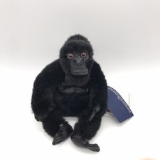 Disney Store Gorilla Mighty Joe Young Black 8" Sits Plush Toy Tags Attached