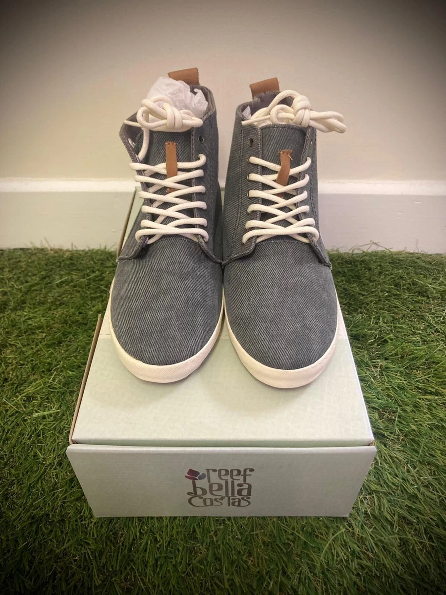 Reef high top best sale shoes