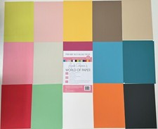 A4 cardstock 90 sheets - PLUS FREE ADHESIVE KIT - Lynda Chapman World of Paper