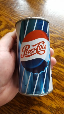 Vintage Advertising Pepsi Cola Can Non Pull Tab Flat Top Sign Ebay