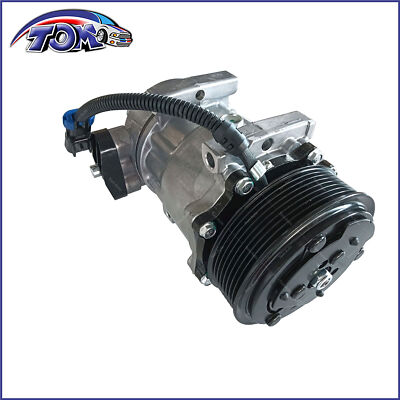New A/C Compressor w/ Clutch for Kenworth C500 K100E K270 K370 T600A T800 00-15