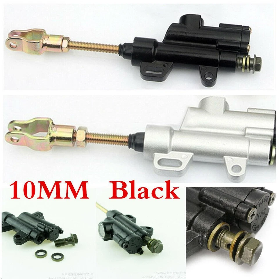 Cilindro maestro hidráulico de freno trasero nuevo de 10 mm para moto todoterreno Foto 2 de 4