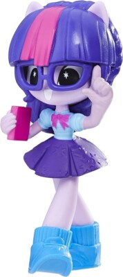 My Little Pony Equestria Girls Twilight Sparkle Rainbow Dash 3'' Figure Dolls Lot