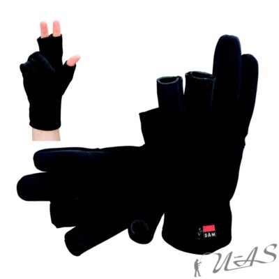 DAM Neoprenhandschuhe Neopren Handschuhe & Flies-Rücken Gr.M 8724-002 Kva