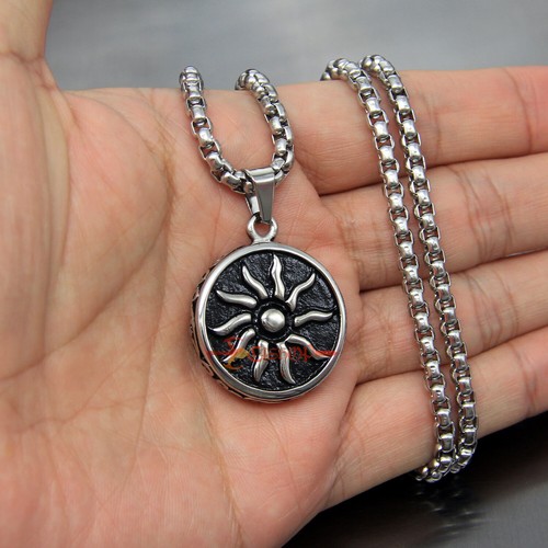 Men's Stainless Steel Sun God Apollo 