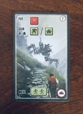 Scythe | Purple Factory Card #7 | Official Replacement/Extra Game Piece