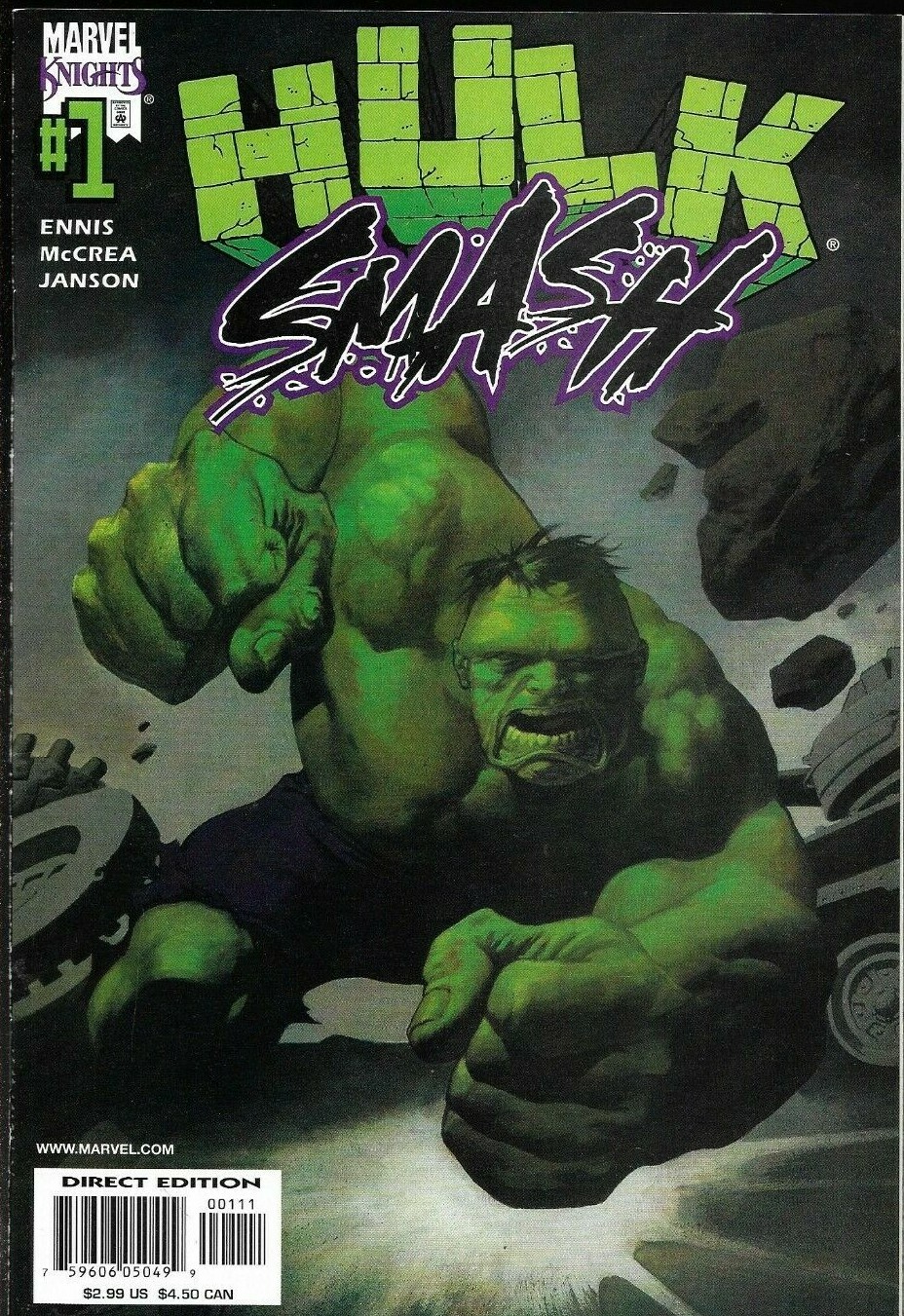 HULK SMASH (2001) #1-2 Set - Back Issues (S)