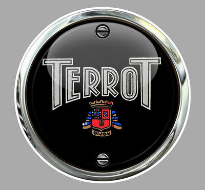 TERROT Laminated Vinyl Sticker (Optical Illusion)