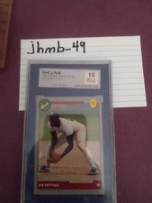 1991 CLIFF FLOYD #11 GRADED 10 GEM MINT ROOKIE BASEBALL CARD  free shipping !!!!