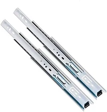 full extension 100-lb ball bearing drawer slides