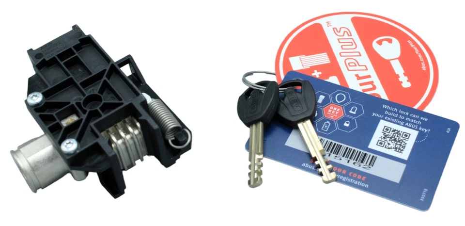 ABUS Haibike Intube Battery Lock Yamaha BLO WIN IT6 Plus Winora Keyed Alike - Image 2 of 4