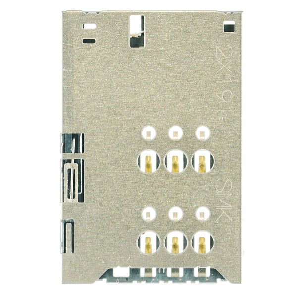 Nokia C2 C3 Sim Reader Slot Konnektor Pins Karte Einschub Kartenleser-image