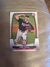 Cade Cavalli 2023 Bowman #94 RC Washington Nationals
