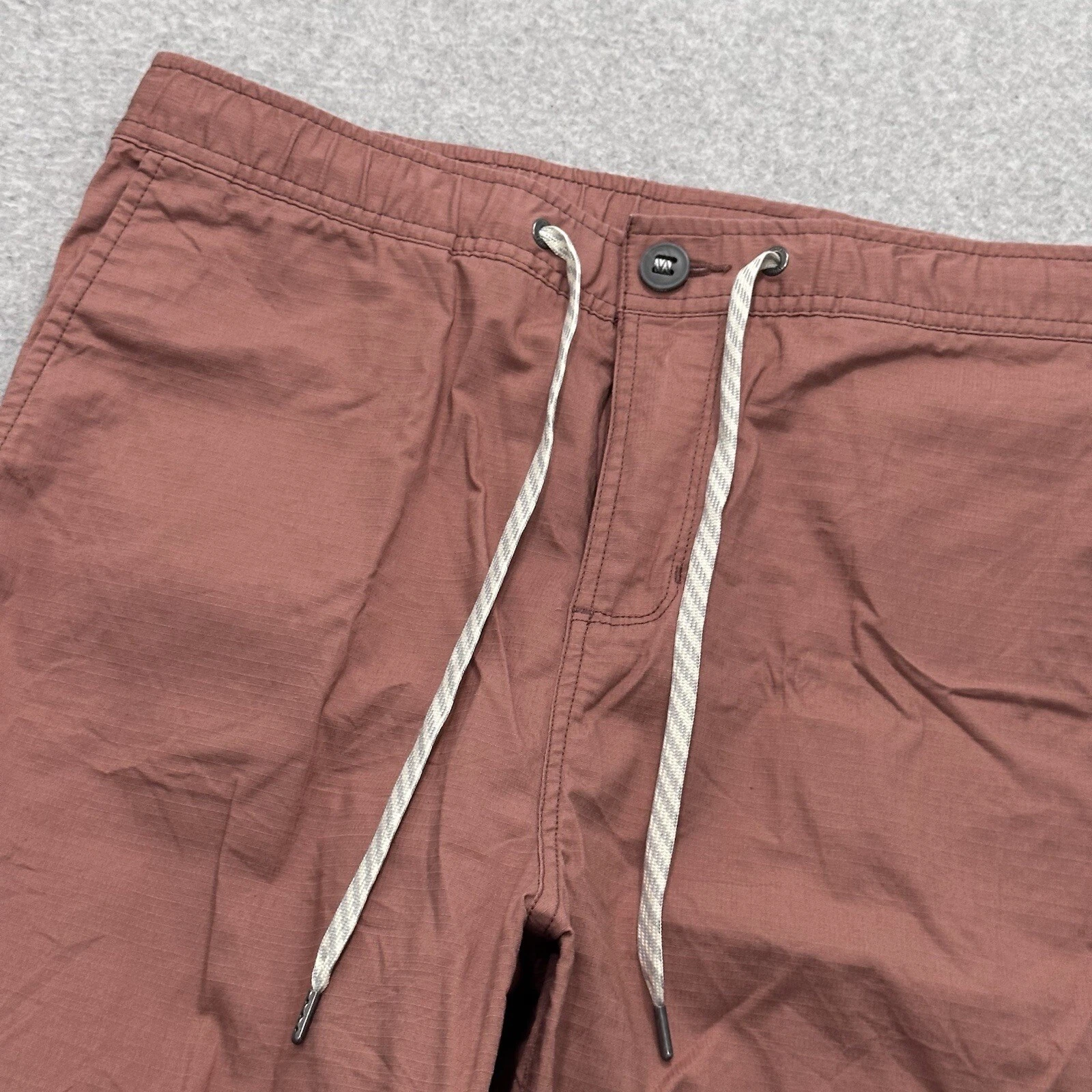 vuori hazel ripstop drawstring wide leg casual hiking pants