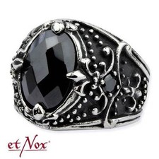 Gothic Ring Fleur-de-Lys Schwertlilie französische Lilie Zirkonia wgt SR1180