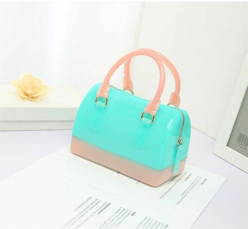 Women Bags Crossbody Handbag Shoulder Ladies Tote Bag Silicone Sweet Candy Jelly - Picture 14 of 40