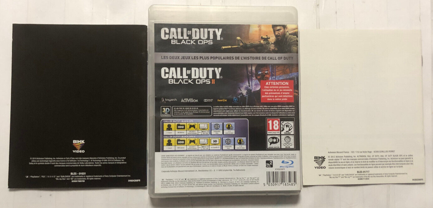 JOGO PS3 CALL OF DUTY BLACK OPS 1-2 COMBO – Star Games Paraguay