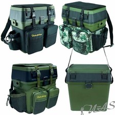 DELTA FISHING Auswahl 4x Sitz Box Rucksack Ta...
