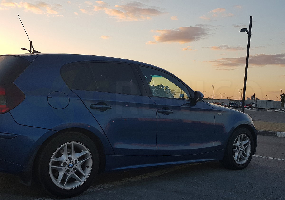 BMW 1 series E87 5door hatchback 20042011 wind deflectors 2pc HEKO