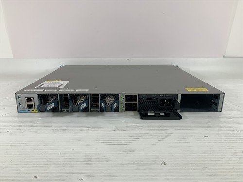 Cisco WS-C3850-24P-S 24-Port Gigabit PoE+ Switch w/ 1x715WAC - Picture 4 of 6