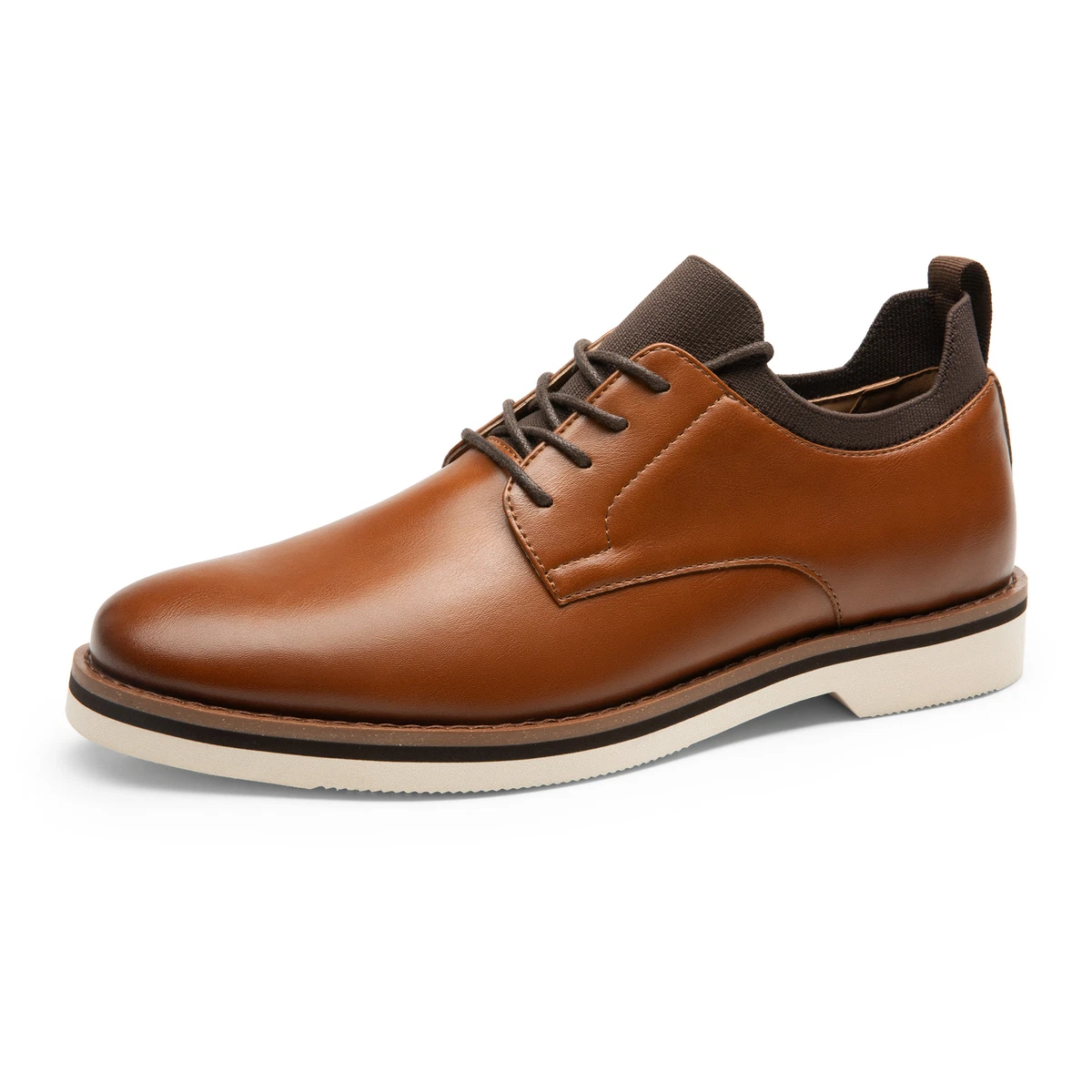 walmart brown dress shoes Double Borrowed Shirt in Black Faux Lumberjack Check – SVRN