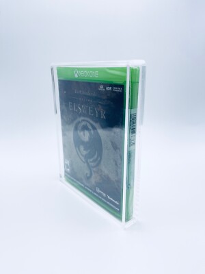 UV PROTECTED Playstation 4 5/Xbox One Series X/Blu-Ray Acrylic Case Magnetic Lid