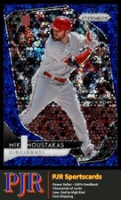 Mike Moustakas 2020 Panini Prizm #23 Reds Blue Donut Circles Prizm 35% Off 4+