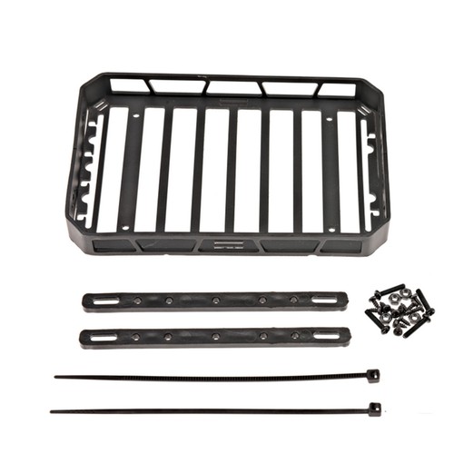 Metal Luggage Rack Roof Top LED Light Kits for 1/24 AXIAL SCX24 RC Crawler Car - Picture 3 of 11