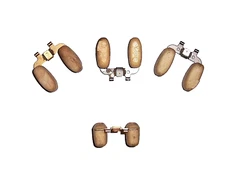 70s VINTAGE BING Brand 53/54/84 CARBURETOR BOWL FLOAT w/BRASS HINGE, EX (#VJ476)