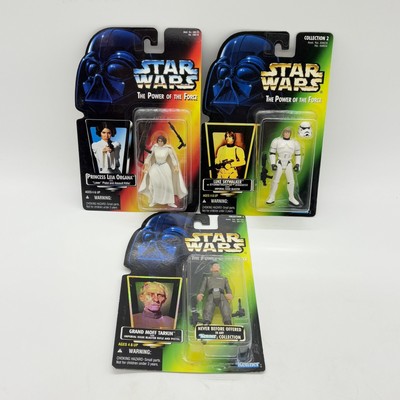 Star Wars Power Of The Force Princess Leia Stormtrooper Luke Tarkin Figures Lot
