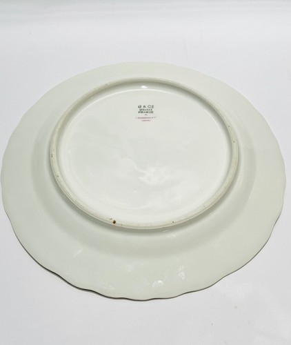 VINCENNES Pink Dinner Plate BERNADAUD Limoge France. 9 1/2” - Picture 4 of 5