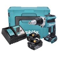 Makita Dfs 452 Rgj Akku Schnellbauschrauber 18 V + Akku 6,0 Ah + Lader + Makpac