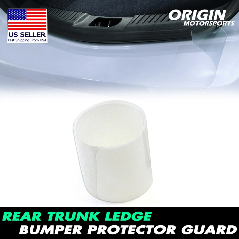 Película protetora anti-riscos 4"x48" protetor de para-choque traseiro de carro - Imagem 4 de 4