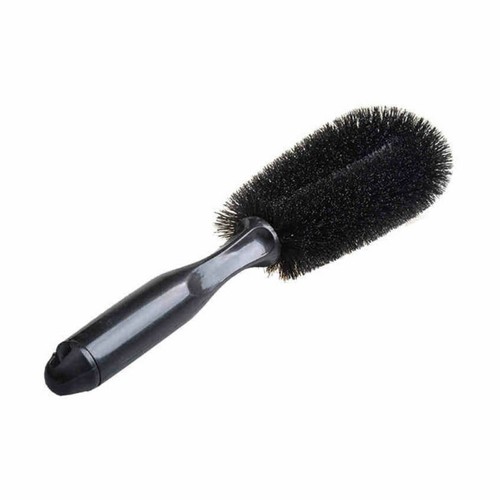 Car Wheel Detailing Brush Tire Rim Brush Truck Wash Scrub Cleaning Tool Black - Picture 6 of 12
