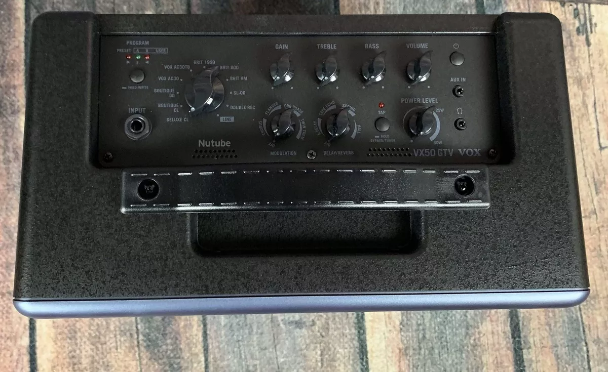 Vox VX50-GTV 50 Watt Modeling Amp w/ Nutube | eBay